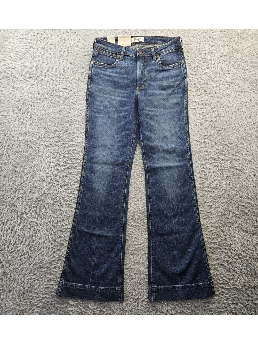 Wrangler Retro Bell Bottom Jeans 28x34 Women Bailey Boot New W tags High Rise